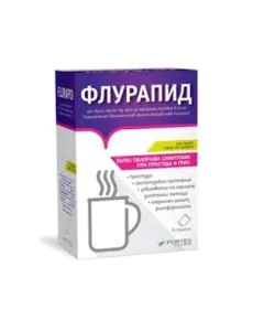 Флурапид при простуда и грип х8 сашета Fortex