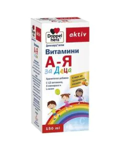 Doppelherz aktiv Витамини А-Я Сироп за деца х150 мл