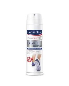 Hansaplast Silver Active Спрей за крака против изпотяване х150 мл