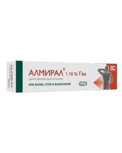 Алмирал гел при болка и отток 1,16% x100 г