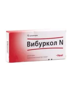 Вибуркол N при нервност и температура x12 супозитории Heel