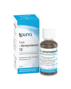 Гуна-Интерлевкин 10 капки при възпаление x30 мл Guna