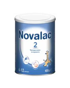 Novalac 2 Преходно мляко за кърмачета 6-12 месеца х400 г