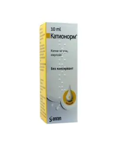 Катионорм капки за очи x10 мл