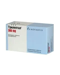 Трилептал 300 мг х50 таблетки Novartis