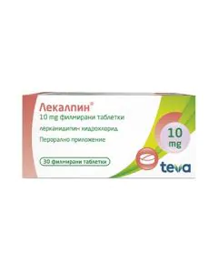 Лекалпин 10 мг х30 таблетки Teva
