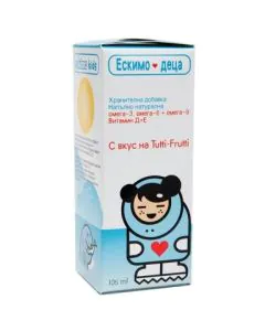 Eskimo-3 Детски сироп с омега-3 х105 мл