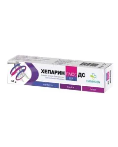 Хепарин Плюс ДС Гел за крака х50 г Danhson
