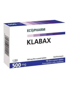 Клабакс 500 мг х10 таблетки Ecopharm