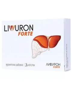 Livuron Forte за черен дроб х24 капсули Naturpharma