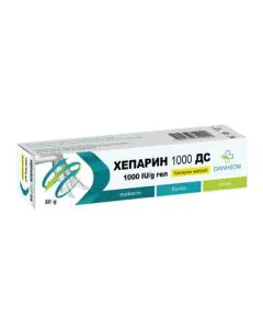 Хепарин 1000 ДС Гел за крака 1000 IU/г х50 г Danhson
