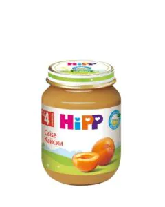 HiPP Био пюре кайсии 4+ месеца х125 г