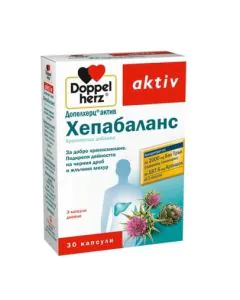 Doppelherz aktiv Хепабаланс за добро храносмилане х30 капсули