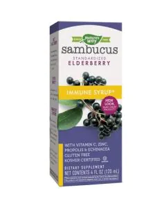 Sambucus Сироп за силна имунна система х120 мл Nature's Way