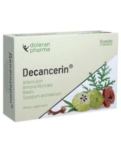 Decancerin при изтощение и отпадналост x30 капсули
