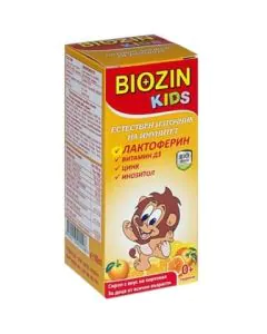 Biozin Kids Сироп с лактоферин за деца х100 мл