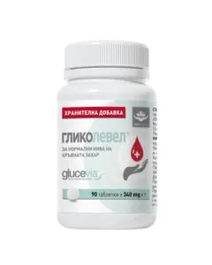 Гликолевел 340 мг за нормални нива на кръвната захар x90 таблетки Zona Pharmа