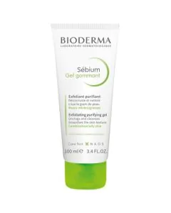 Bioderma Sebium Почистващ и ексфолиращ гел за комбинирана и мазна кожа х100 мл