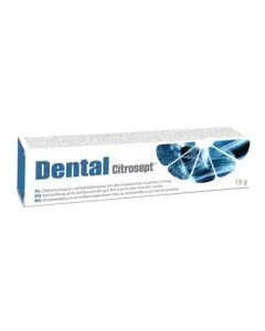 Citrosept Dental Антибактериален гел за уста при орален дискомфорт x15 г