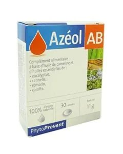 Azeol AB при грип и настинка х30 капсули PileJe