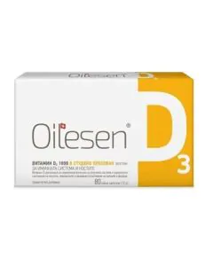 Oilesen Витамин D3 1000IU х80 капсули