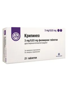 Крипнео 3 мг/0.03 мг х21 таблетки Alkaloid