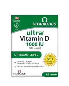 Ultra Vitamin D 1000 IU x96 таблетки Vitabiotics