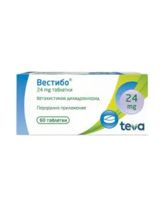 Вестибо 24 мг х60 таблетки Teva