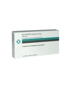 Ко-Ренитек 20 мг/12.5 мг х14 таблетки Merck
