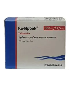 Ко-Ирбек 300 мг/12.5 мг х28 таблетки Neobalkanika