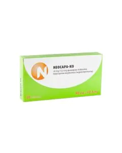 Неосара-Ко 40 мг/12.5 мг х30 таблетки Neobalknika
