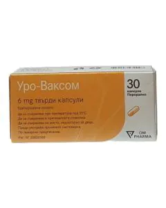 Уро-ваксом 6 мг х30 таблетки OM Pharma