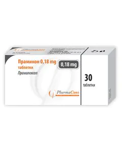 Прамикон 0.18 мг х30 таблетки PharmaCons
