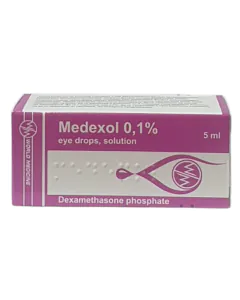 Медексол 0,1% капки за очи х5 мл World Medicine
