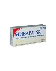 Мивара SR 1.5 мг х30 таблетки Stada
