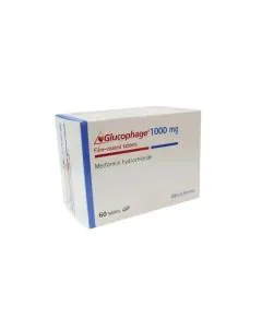 Глюкофаж XR 1000 мг х60 таблетки Merck
