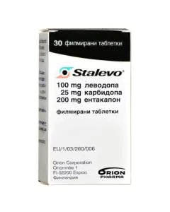 Сталево 100 мг/25 мг/200 мг х30 таблетки Novartis