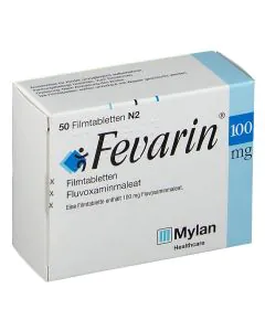 Феварин 100 мг х30 таблетки Mylan