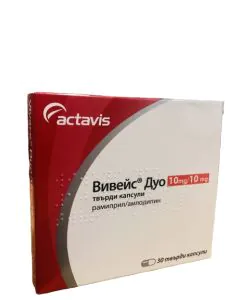 Вивейс Дуо 10 мг/10 мг х30 капсули Teva