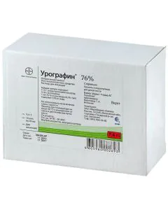 Урографин инжекционен разтвор 0.1/0.66/мл 10 ампули х20 мл Bayer