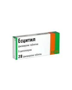 Есцитил 10 мг х28 таблетки Egis