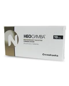 Неосимва 10 мг х28 таблетки Neobalknika