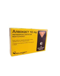 Алвокаст 10 мг х28 таблетки Alvogen