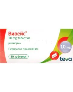 Вивейс 10 мг х30 таблетки Teva