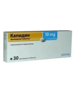 Капидин 10 мг х30 таблетки Zentiva