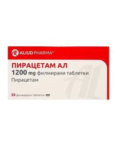 Парацетам АЛ 1200 мг х30 таблетки Aluid