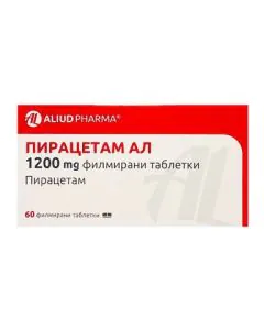 Парацетам АЛ 1200 мг х60 таблетки Aluid