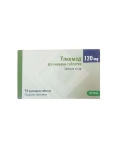 Улкамед 120 мг х56 таблетки KRKA