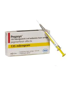 Пегасис инжекционен разтвор 135 мкг х0.5 мл Poche