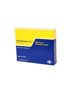 Клиндамицин 150 мг/мл 5 ампули х4 мл MIP Pharma
